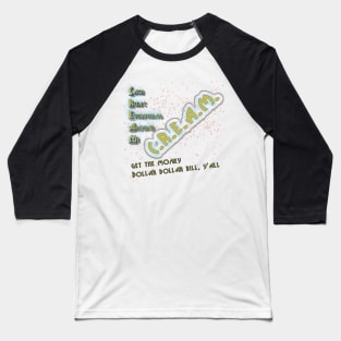 Cash Rules Baseball T-Shirt